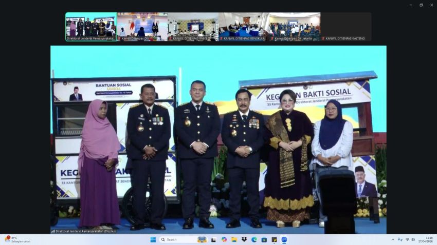 HBP ke-62, Kanwil Ditjenpas Sumut Wujudkan Pelayanan Prima Lewat Sinergi, Apresiasi, dan Aksi Sosial