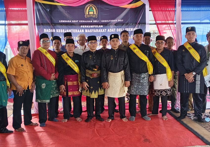 Tuanku Aril Taufik Kalimasyahada Kukuhkan Pengurus Badan Kesejahteraan Masyarakat Adat Deli