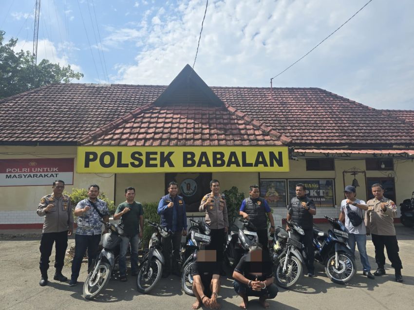 Polsek Babalan Tangkap Maling Sepeda Motor dengan Modus Berburu