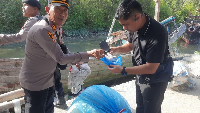 Polres Batu Bara  Laksanakan Gerebek Sarang Narkoba  Dua Pelaku Diamankan