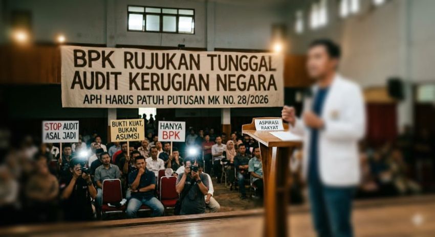 Aktivis Labuhanbatu: Putusan MK Wajibkan BPK Jadi Rujukan Tunggal Korupsi