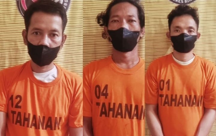 Tiga Narkoboy Binjai, Menyerah dan Akui Perbuatannya