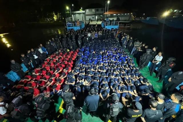 44 Bang Napi Asal Sumut Dipindahkan ke Nusakambangan