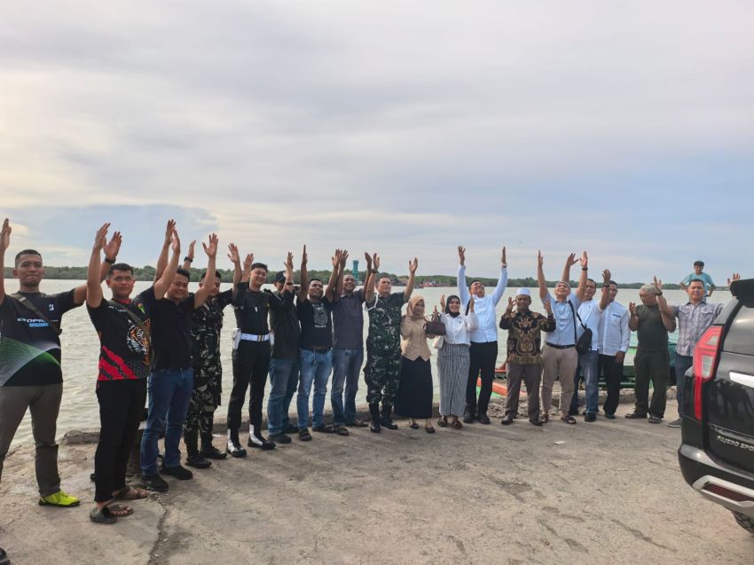 Dansub Denpom I/5-1 Belawan Silaturahmi dengan Pengurus KBB, Perkuat Sinergi Keamanan Wilayah