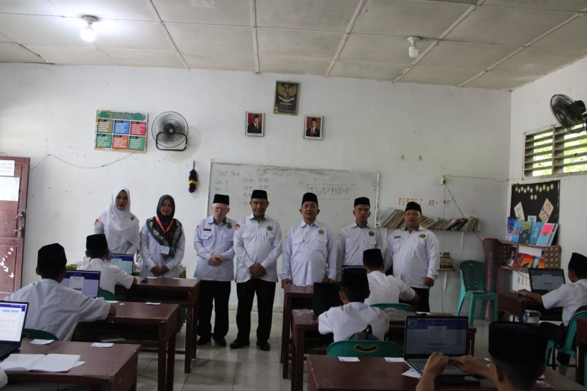 1.177 Siswa MTs Deli Serdang Ukuti Tes Kemampuan Akademik