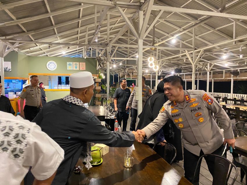 Kapolres Pelabuhan Belawan Silaturahmi dengan Lembaga Asli Anak Belawan