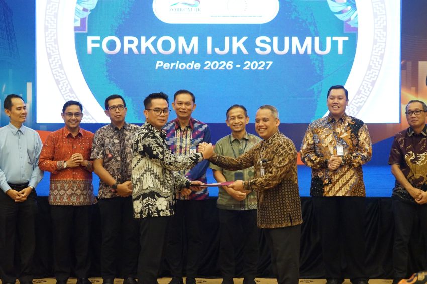 Dirut Bank Sumut Heru Mardiansyah Pimpin Forkom IJK Sumut 2026&ndash;2027