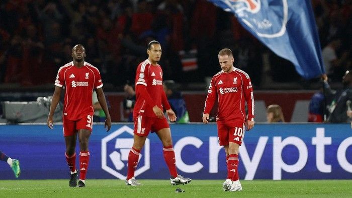 Ini 4 Catatan Negatif Liverpool Usai Dibungkam PSG