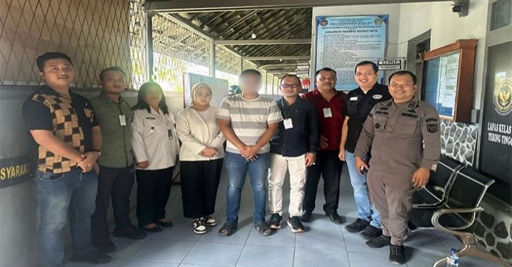 Kejari Belawan Eksekusi terpidana DPO Kasus Penelantaran Rumah Tangga