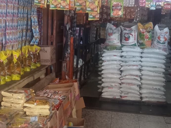 Pasca Lebaran, Harga Kebutuhan Pokok di Pasar Gelugur Rantauprapat Terpantau Stabil