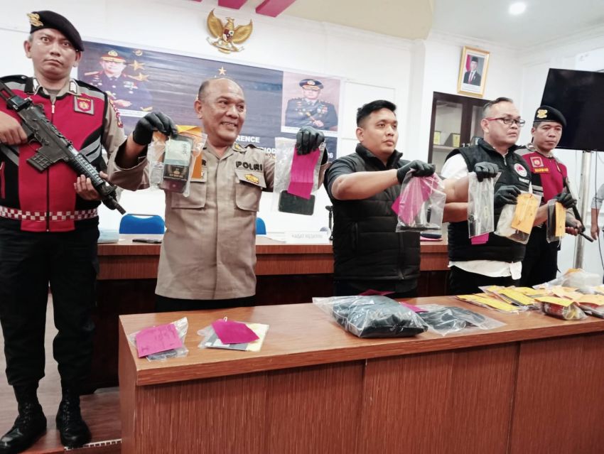 Polres Binjai Rilis Kasus Januari-April 2026, Begal, Curanmor Hingga Narkoba