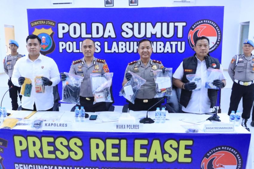 Gandeng Influencer dan Pencipta Lagu &lsquo;Siti Mawarni&rsquo;, Kapolres Labuhanbatu Rilis Capaian Besar Kasus Narkoba