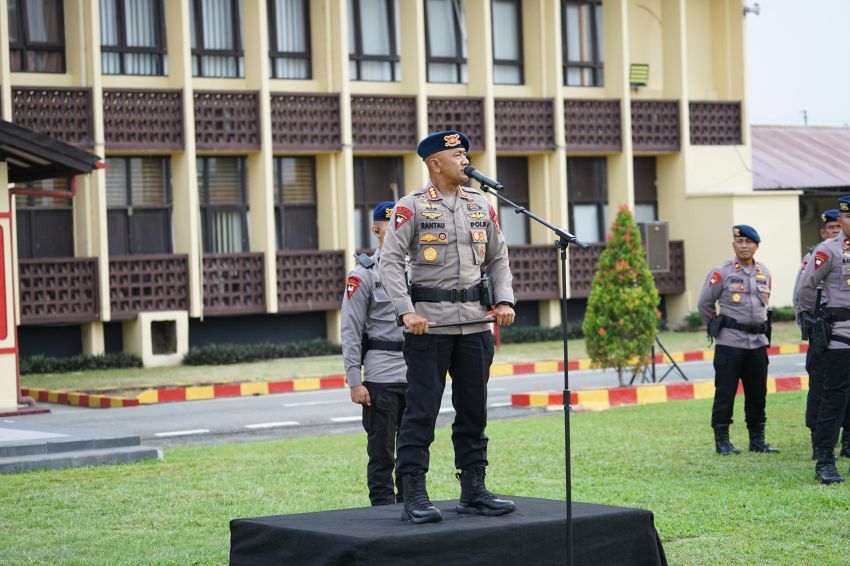 Satuan Brimob Polda Sumut Siaga Total Sambut May Day 2026, Apel Kesiapsiagaan Humanis Tegaskan Pengamanan Maksimal