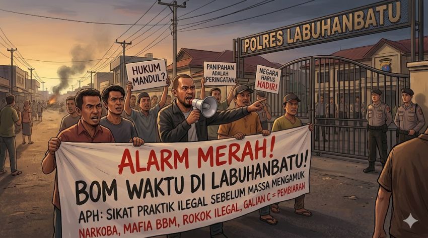 Alarm Merah! Tragedi Panipahan Adalah &lsquo;Bom Waktu&rsquo; Bagi Labuhanbatu: Aktivis Desak APH Sikat Praktik Ilegal