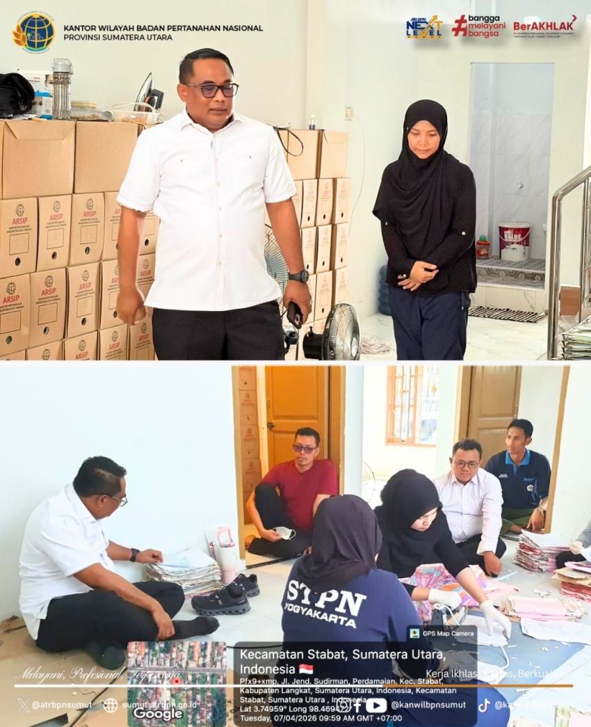 Kakanwil BPN SU Kunjungi Tim Kuliah KKNP-PTKL Taruna STPN