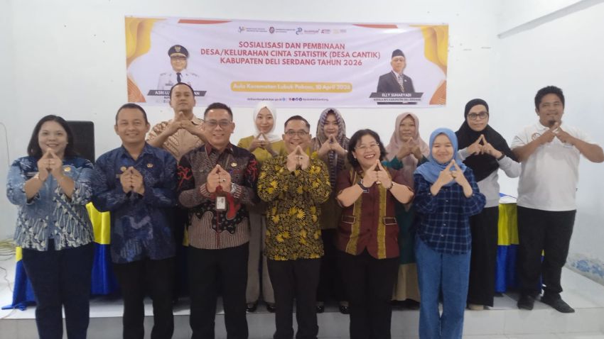 BPS Deli Serdang Tetapkan Tiga Desa di Lubuk Pakam Sebagai Desa Cantik
