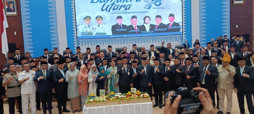 HUT ke-78 Sumut, Gubernur Tekankan Kolaborasi: DPRD Soroti Tantangan Bencana dan Pemerataan