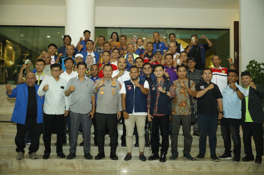 Jelang May Day, Kapolrestabes Medan Pererat Silaturahmi Dengan Serikat Buruh