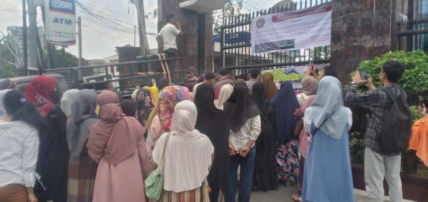 Gabungan Eksekutor Aktivis Muda Desak Kejatisu Cabut 4 Tersangka Guru