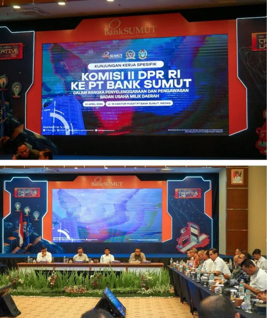 Walikota Medan Apresiasi Kunjungan Kerja Spesifik Komisi II DPR RI ke PT.Bank Sumut