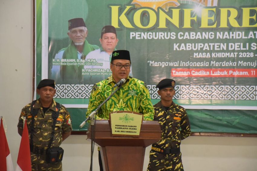 Bupati Dorong Konfercab IX NU Lahirkan Pemimpin dan Program Berdampak untuk Deli Serdang