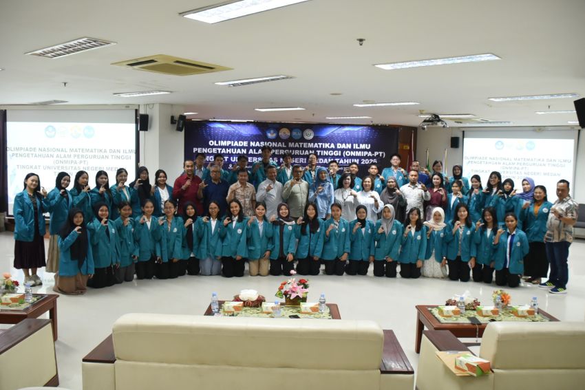 Unimed Jaring Delegasi Terbaik untuk ON MIPA-PT 2026