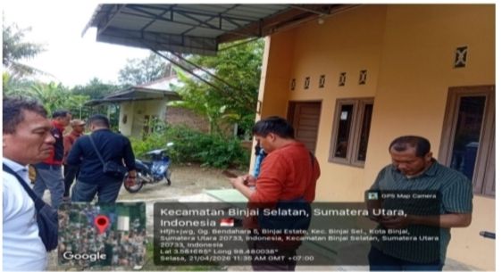 Kejari Binjai Geledah Rumah Tersangka Agung Ramadhan