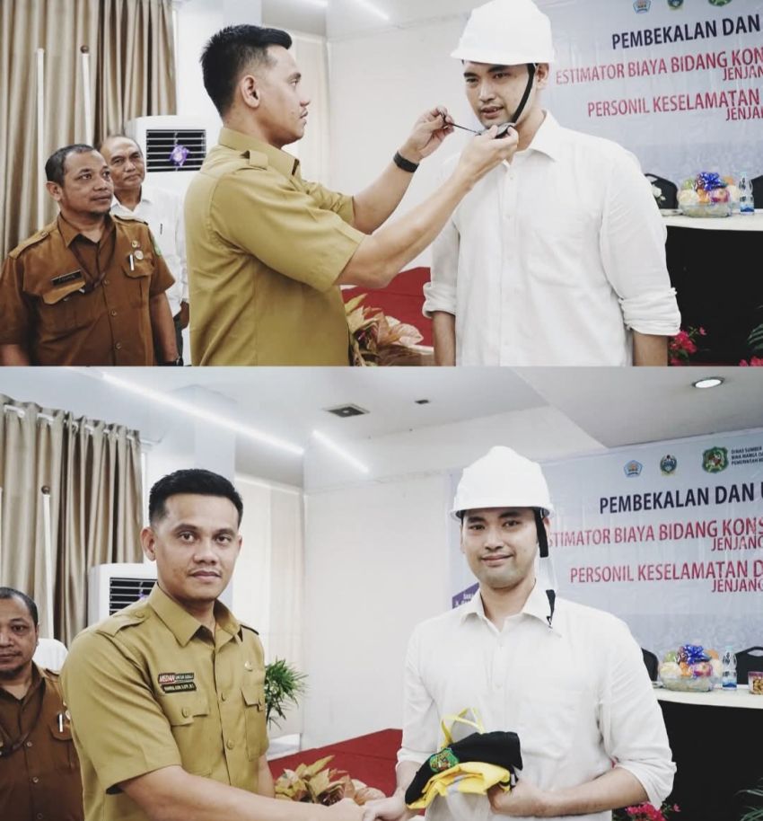 Kepala Dinas SDABMBK Kota Medan Buka Pembekalan Dan Uji Sertifikasi Tenaga Konstruksi