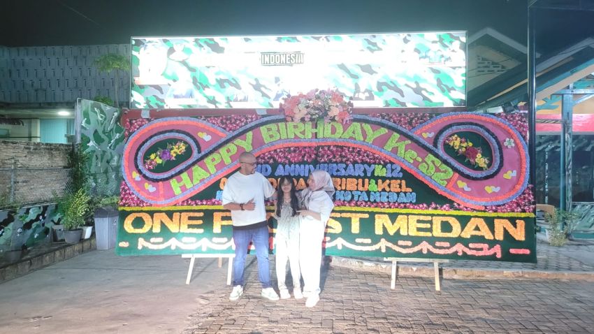 HUT ke-52, Ketua OKK GRIB Jaya Medan Dudi Efni Pasaribu Dibanjiri Kejutan: Dari Kuetar hingga Hadiah Liburan ke Luar Negeri