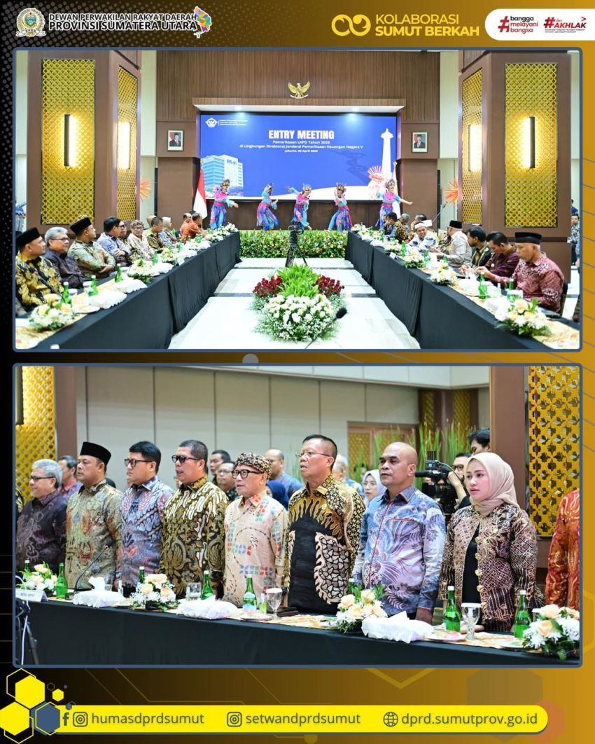 DPRD Sumut Bentuk Tiga Pansus, Kehadiran Ketua DPRD di Forum BPK Jadi Sorotan