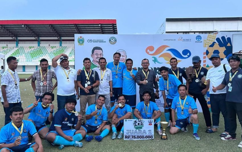Raih Runner Up, Newsroom FC Labuhanbatu Segel Status Raksasa Baru di Porwasu 2026