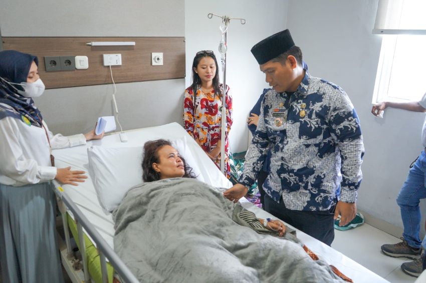 Wali Kota Medan Rico Waas Utus Tim Jenguk Korban Begal, Instruksikan Pengaktifan Pos Kamling Secara Masif