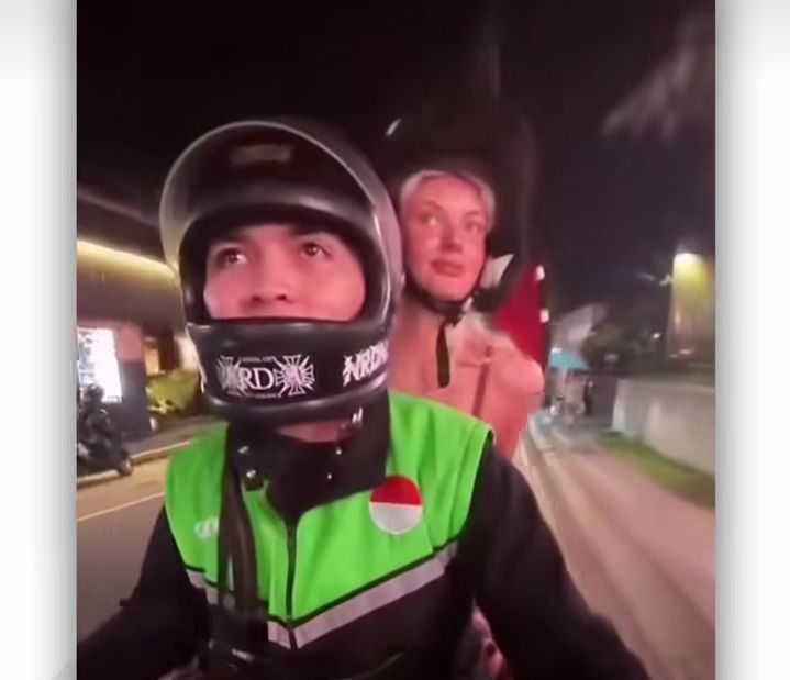 Viral! Liburan di Bali Miss Universe 2024 Naik Ojol