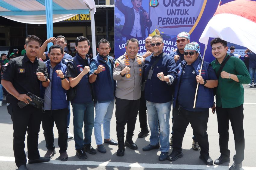 KSPSI AGN Tampil Solid dalam Lomba Orasi Damai Piala Kapolrestabes Medan Cup 2026