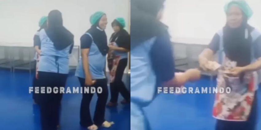 Heboh! Video Pegawai SPPG Joget dan Tabur Uang di Dapur MBG