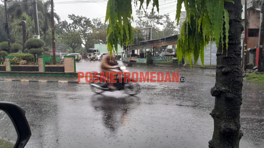 Awas Hujan Sedang! Cuaca Kota Medan Selasa 14 April 2026, Cek Wilayah Kamu