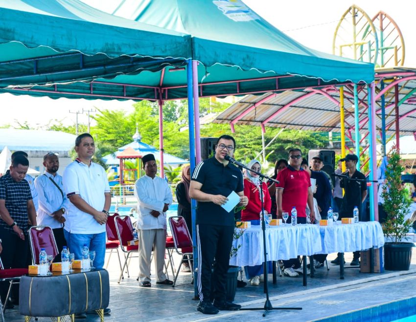 Kompetisi Renang Pelajar Dibuka, Empat Atlet Terbaik Diberangkatkan ke Malaysia