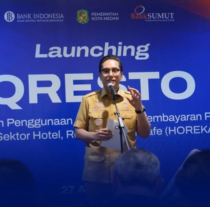 Rico Waas Luncurkan Qresto, Medan Pelapor Pajak Split Bill Real - Time