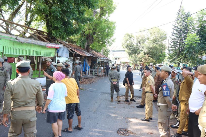Penertiban PKL di Kawasan RS Kesrem, Pemko Binjai Dorong Penataan Ruang yang Lebih Rapi