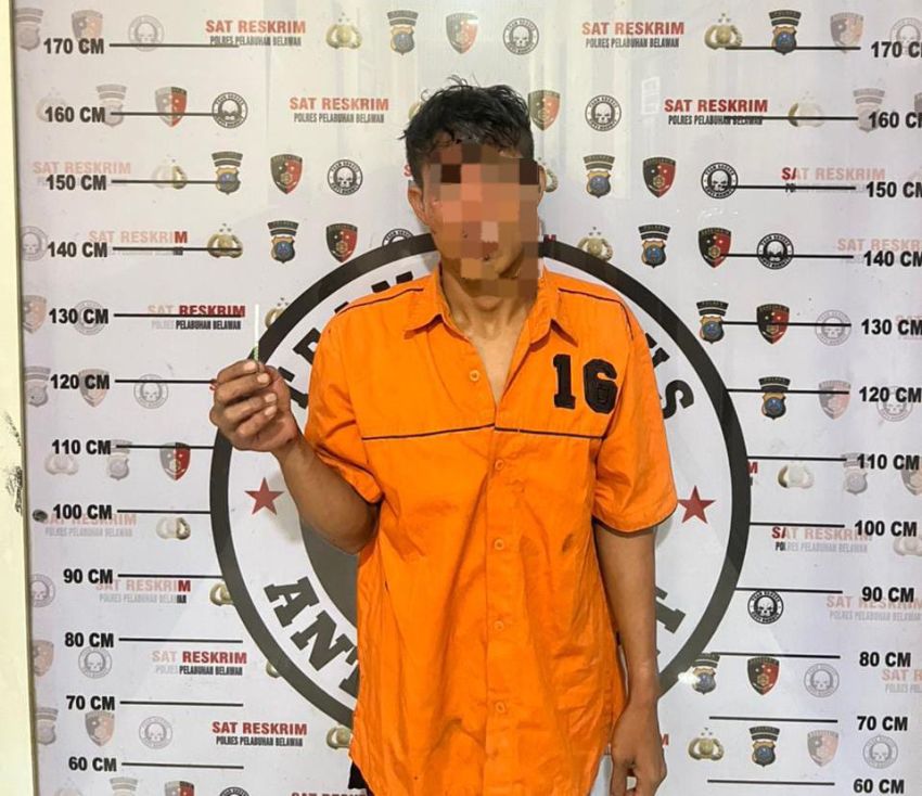 Polres Pelabuhan Belawan Ringkus Pelaku Begal Motor