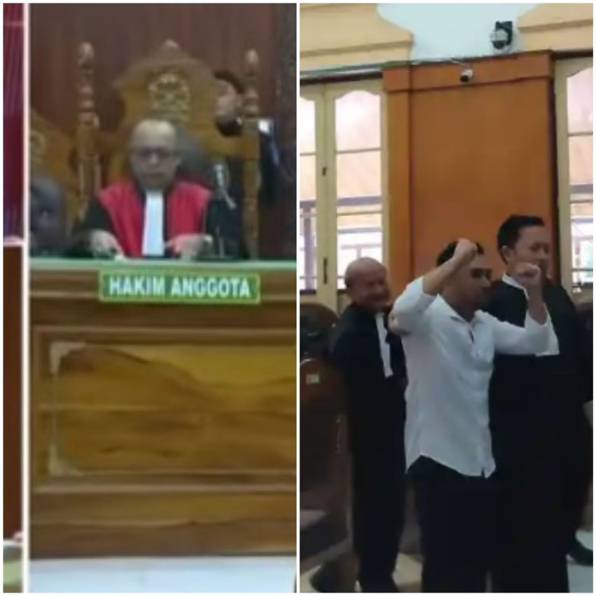 Majelis Hakim Pengadilan Tipikor Medan Vonis Bebas Amsal Christy Sitepu