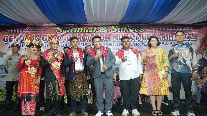 Berlangsung Meriah, Wabup Dorong Pemuda Lestarikan Gendang Guro-Guro Aron