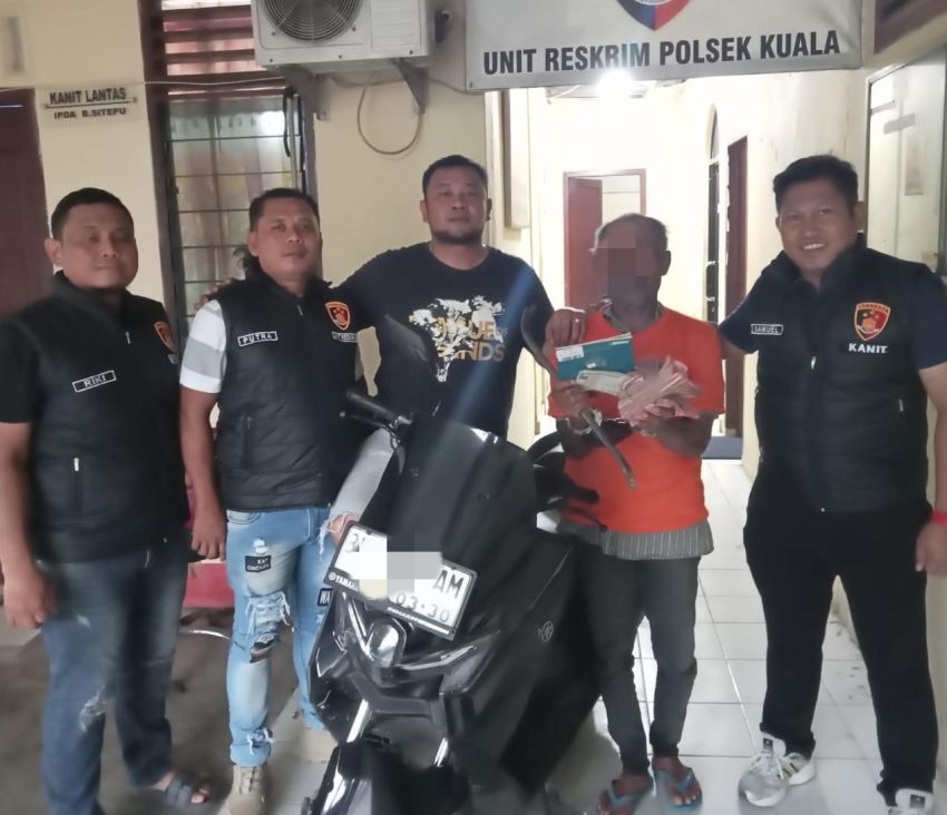 Polsek Kuala Ciduk Tersangka Pelaku Pencurian dengan Pemberatan