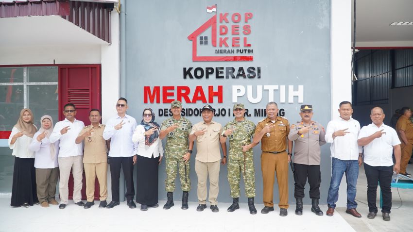 Presiden Resmikan Operasionalisasi Koperasi Desa Merah Putih, Deli Serdang Siapkan 394 Koperasi