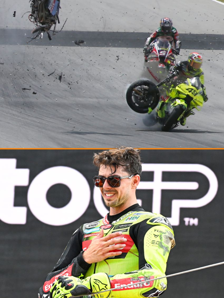 Juara MotoGP Catalunya 2026, Giannantonio: Menyenangkan, tapi Lebih Penting Semuanya Selamat