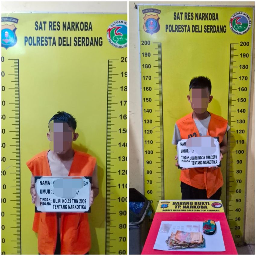 Viral! Satres Narkoba Polresta Deli Serdang Gerak Cepat Bekuk Pengedar  Narkoba Pantai Labu