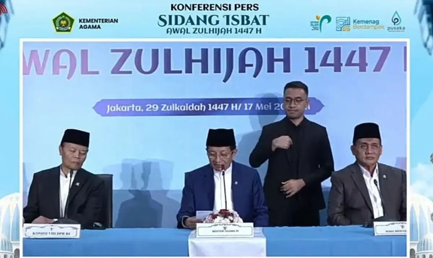 Serentak! Hasil Sidang Isbat, Idul Adha 2026 Rabu 27 Mei