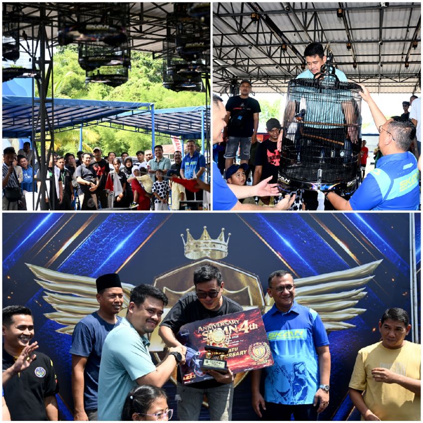 Buka Kontes Burung Berkicau, Bobby Nasution Dorong Sumut Jadi Pusat Kicau Mania Nasional