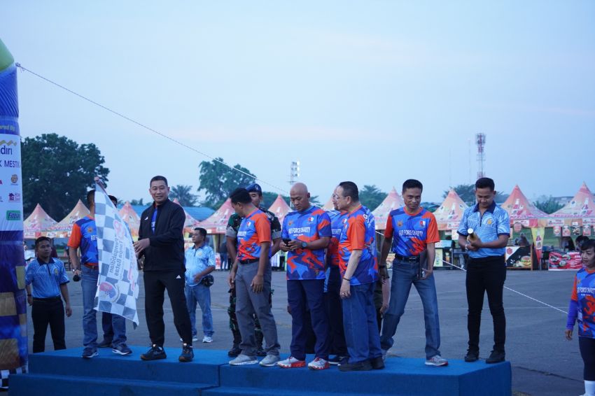Sinergitas TNI-Polri Semakin Kokoh dalam Air Force Charity Run 2026: Brimob Sumut Tunjukkan Soliditas, Kebersamaan, dan Prestasi Gemilang