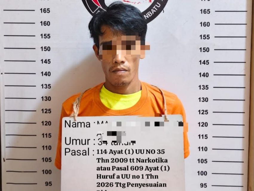 Satres Narkoba Polres Labuhanbatu Sikat Pengedar di Kebun Sawit, 20 Paket Sabu Siap Edar Disita